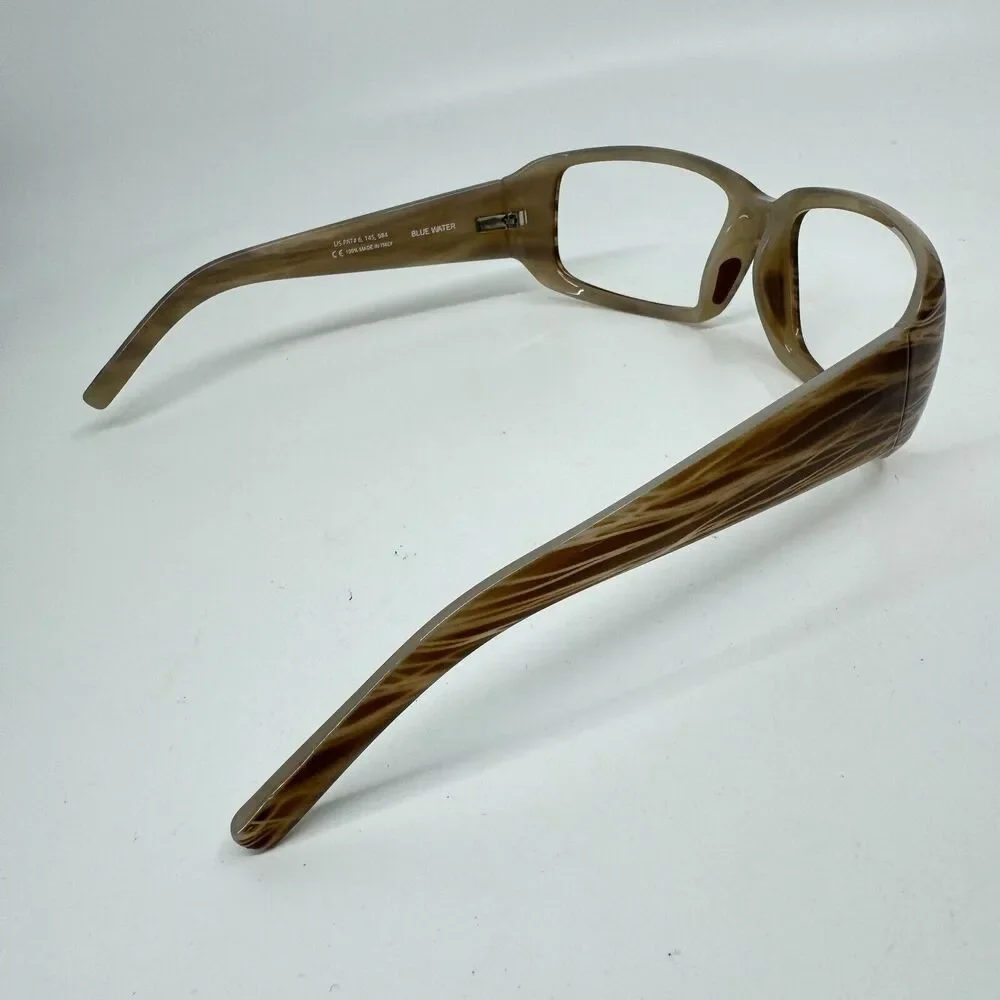 Maui Jim‎ Blue Water MJ236-25C Brown Stripe Sunglasses Frame Only H11509